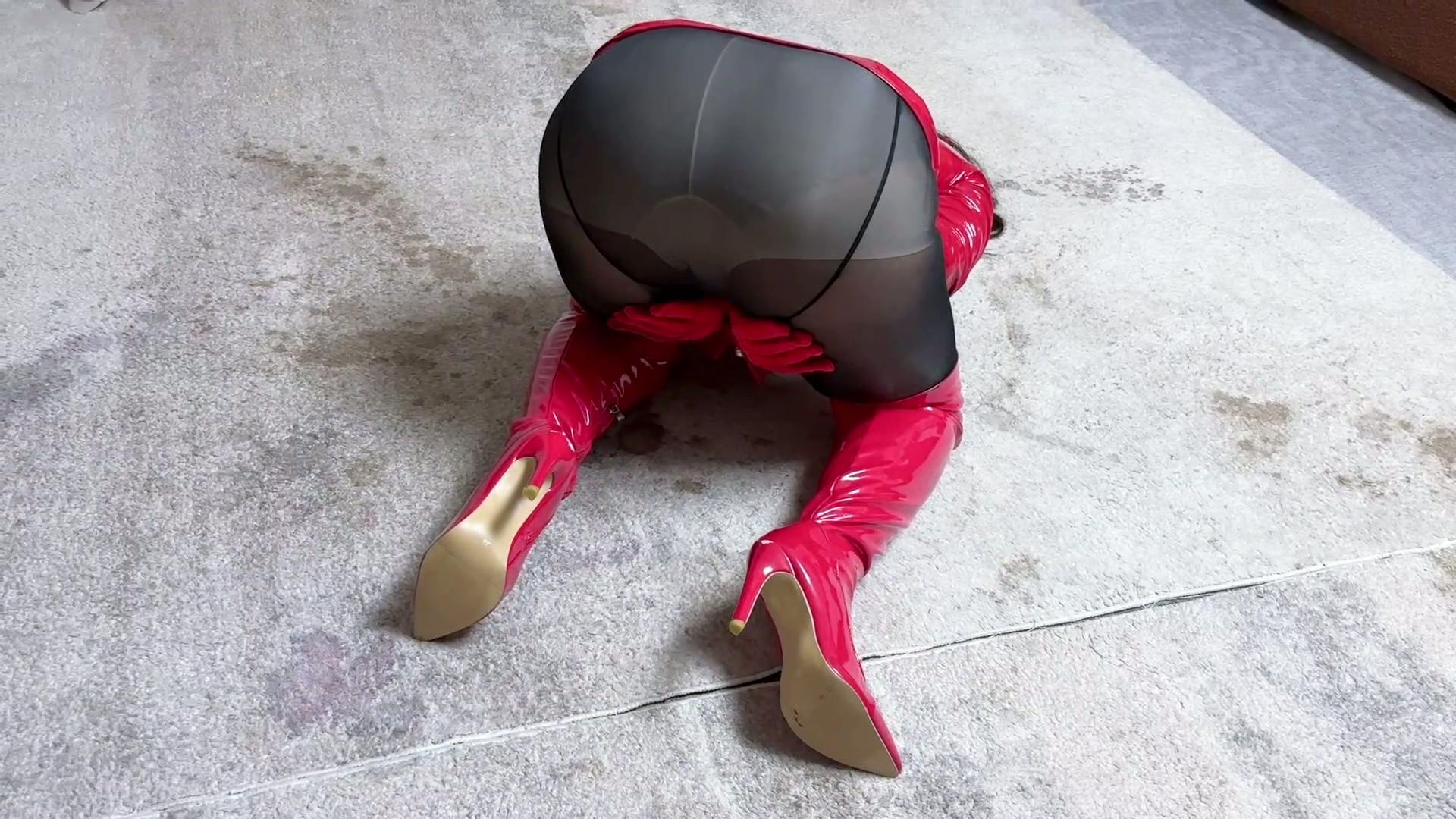 女英雄研究所 [正片]李然 熟女圣洁女侠二段变身战败陨落-12