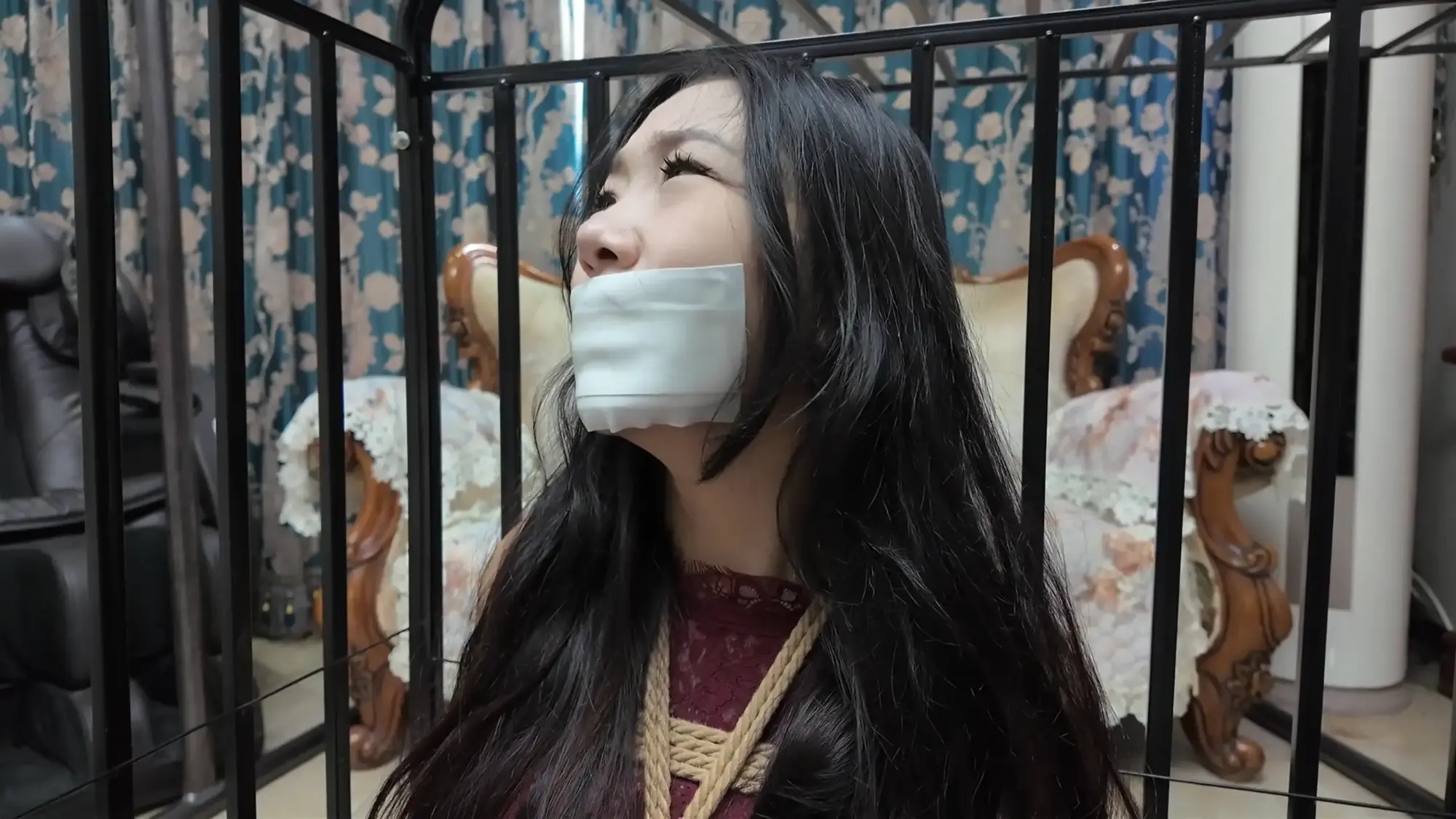 完蛋！我把美女捆绑了？——疯狂报复！BD三姐妹的惊险意外！-7