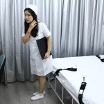 护士可儿 被精神病人 绑带捆绑 手脚枷 四肢吊铐折磨 挠脚挠全身TK 手铐脚铐脚趾铐
