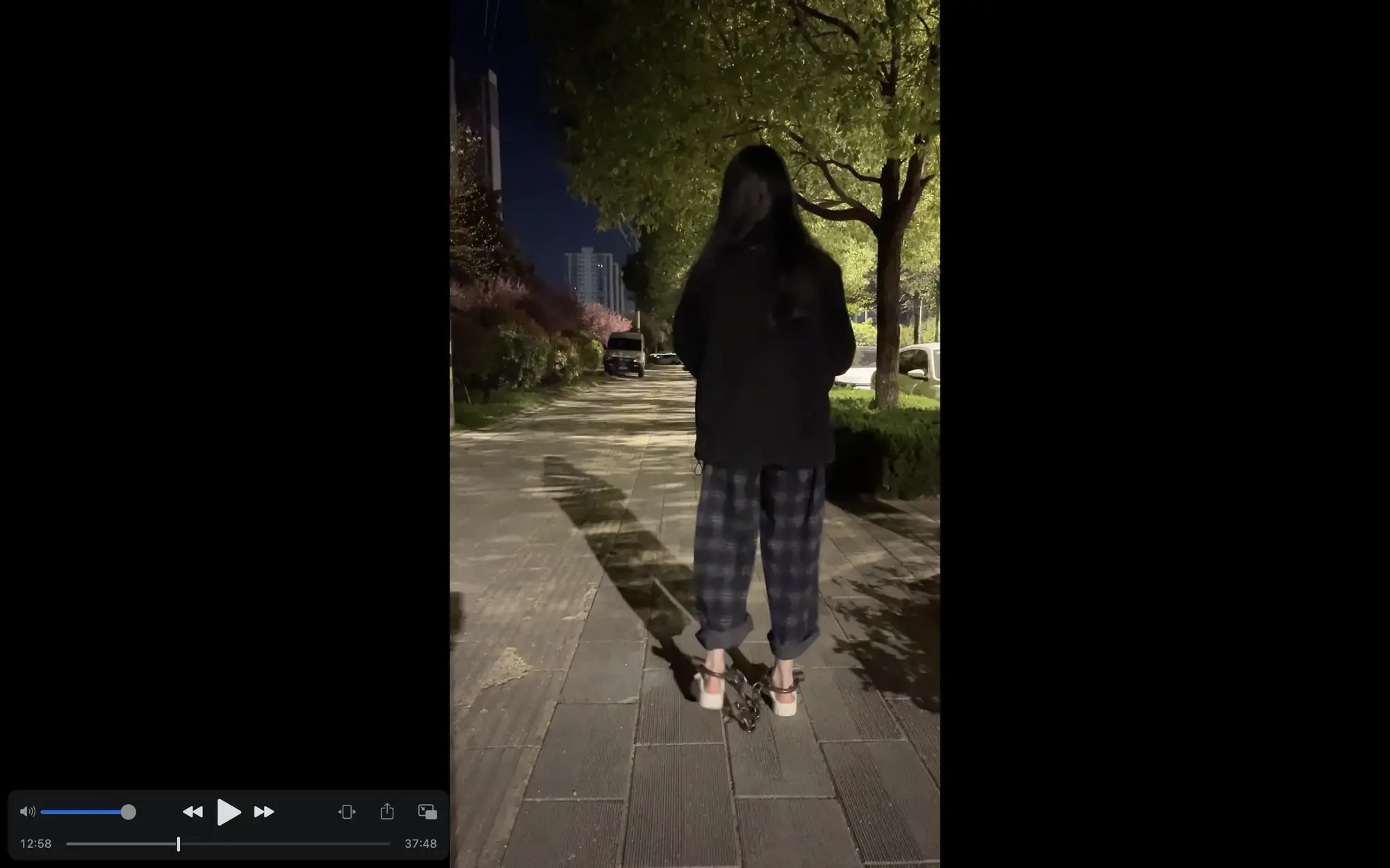 镣铐夜行的女孩（不带钥匙，坐电梯全程）-2